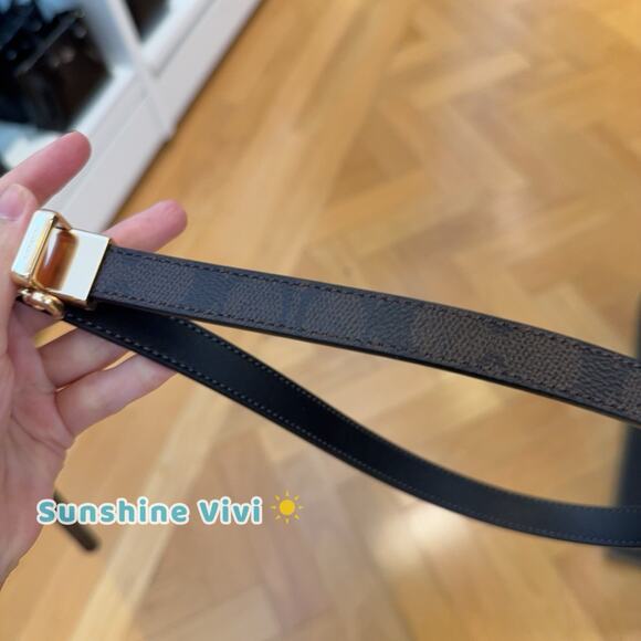 NWT Coach Roller Buckle Cut To Size Reversible Belt In Signature Canvas CCJ04 - Picture 2 of 7